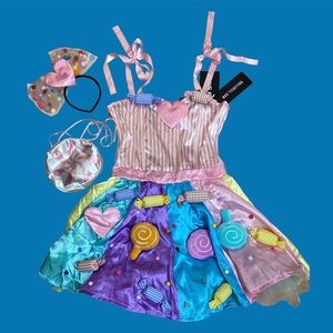 NWT Dolls Kill Candy Queen Costume Size M